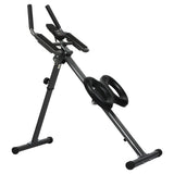 Centra Foldable Adjustment Ab Machine Black-1937319811604418560