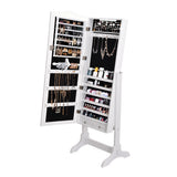 Levede Mirror Jewellery Cabinet Storage-1917016723144445952
