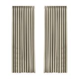 Marlow 2XBlockout Curtains Chenille 132x250 Coffee-1910113279829741568