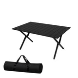 Levede Folding Camping Table Portable Black-1910112917056000000
