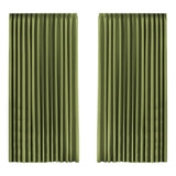 Marlow 2XBlockout Curtains Chenille 240x250 Green-1910113280945426432