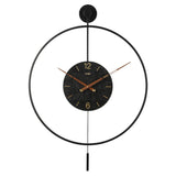 Yezi Wall Clock 50cm Large Round Modern Home Decoration-1937319808332861440