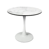 Levede Dining Table Kitchen 4 Person White-1910113298565697536