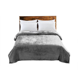 DreamZ 320GSM 220x160cm Ultra Soft Mink Silver Single-1919892915027578880