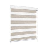 Marlow Blackout Zebra Roller Blind Curtains 90x210 Beige-1910113279204790272