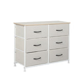 Levede Storage Cabinet Tower Chest Beige-1917016725166100480