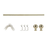 Marlow Curtain Rod Steel Quiet Rail Pole Set-1937319787524919296