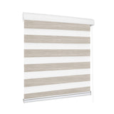Marlow Blackout Zebra Roller Blind Curtains 150x210 Beige-1910113277900361728