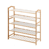 Levede Shoe Rack Bamboo Storage Wooden-1910113027080982528