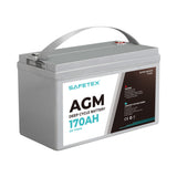 Safetex 12V 170Ah AGM Deep Cycle Lead-1910113181330706432