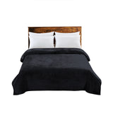 DreamZ 320GSM 220x160cm Ultra Soft Mink Dark Grey Single-1919892914566205440