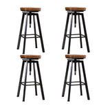 Levede 4x Bar Stools Industrial Kitchen-1910113234162159616