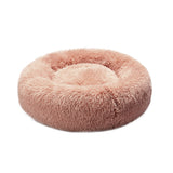 PaWz Pet Bed Cat Dog Donut Nest Calming S Pink Small-1910113144466968576