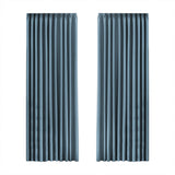 Marlow 2XBlockout Curtains Chenille 132x250 Blue-1910113279372562432