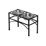 PaWz Dual Elevated Raised Pet Dog Feeder Medium-1910113146962579456