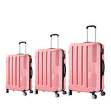 Slimbridge 20"24"28" 3PC Luggage Sets Rose Gold-1910112829088862208