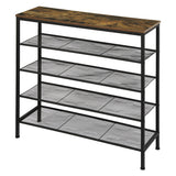 Levede 5-Tier Shoe Rack Storage Cabinet 100cm Wide-1917016720015495168