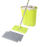 Cleanflo Flat Mop Bucket Set Cleaner Green-1919892884891504640