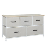 Levede Storage Cabinet Tower Chest Beige-1910113285265559552