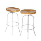 Levede 1x Industrial Bar Stool Kitchen-1919892920736026624