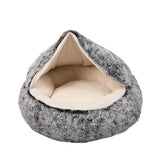 PaWz Pet Dog Calming Bed Warm Soft Plush M Medium-1919892876641308672