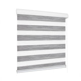 Marlow Blackout Zebra Roller Blind Curtains 180x210 Grey-1910113278051356672