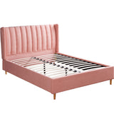 Levede Bed Frame Queen Size Linen Base-1919892910942326784