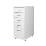 Levede 5 Drawer Office Cabinet Drawers White-1917016721101819904