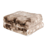 Dreamz Luxury Tie-dyed Blanket Brown 127cm x 152cm-1937319780742729728