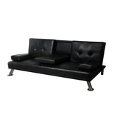 Levede Sofa Bed Adjustable Recliner Black-1910113319843401728