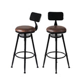 Levede 4pcs Bar Stool Kitchen Wooden-1910113235059740672