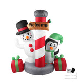 Santaco Inflatable Christmas Decor Pole-1910113135096893440