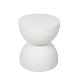 Levede Side Table Terrazzo Coffee Tables Beige-1910113292588814336