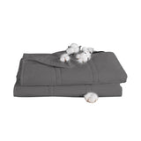 Dreamz Weighted Blanket Cotton Heavy Grey Double 5KG-1910113225484144640