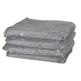 DreamZ 3x3M Large Oversized Blanket Grey Star-1910113223479267328