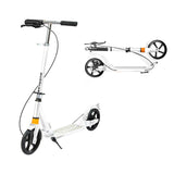MONVELO Adult Commuter Foldable Scooter White-1937319789940838400