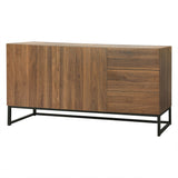 Levede Buffet Sideboard Storage Cabinet Walnut-1917016727884009472