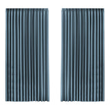 Marlow 2XBlockout Curtains Chenille 240x250 Blue-1910113280622465024