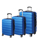 Slimbridge 3PC Luggage sets Suitcase Blue-1919892860862337024