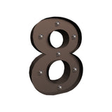 LED Metal Number Lights Free Standing-1937319792369340416