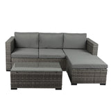 Levede 5pcs Outdoor Sofa Set Patio Furniture-1910112916443631617
