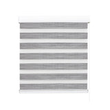Marlow Blackout Zebra Roller Blind Curtains 180x210 Grey-1910113278051356673