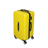 Slimbridge 28"Trunk Luggage Travel Suitcase Yellow 28 inch-1910112843395633153