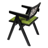 Levede 1X Dining Chair Retro Backrest Chair-1937319810543259649