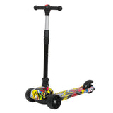 Bopeep Foldable Kids Scooter LED Music Blue-1937319778729463809