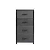 Levede Storage Cabinet Tower Chest Dark Grey-1917016725942046721