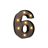 LED Metal Number Lights Free Standing-1937319792201568257
