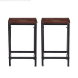 Levede 2x Industrial Bar Stools Wooden-1919892920203350017