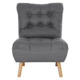 Levede Accent Chair Sofa Recliner Adjustable Grey-1910113169750233089