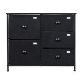 Levede Chest of 5 Drawers Storage Cabinet-1917016729469456385